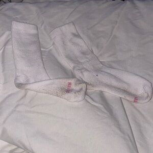 White Crew Socks